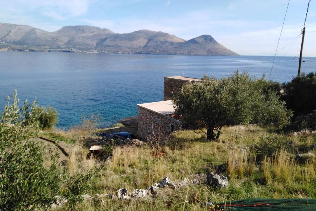Villa Lagkadaki Sea View Argilia ภายนอก รูปภาพ