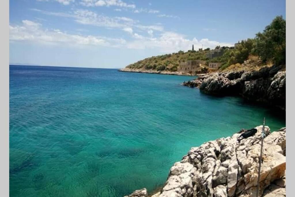 Villa Lagkadaki Sea View Argilia ภายนอก รูปภาพ