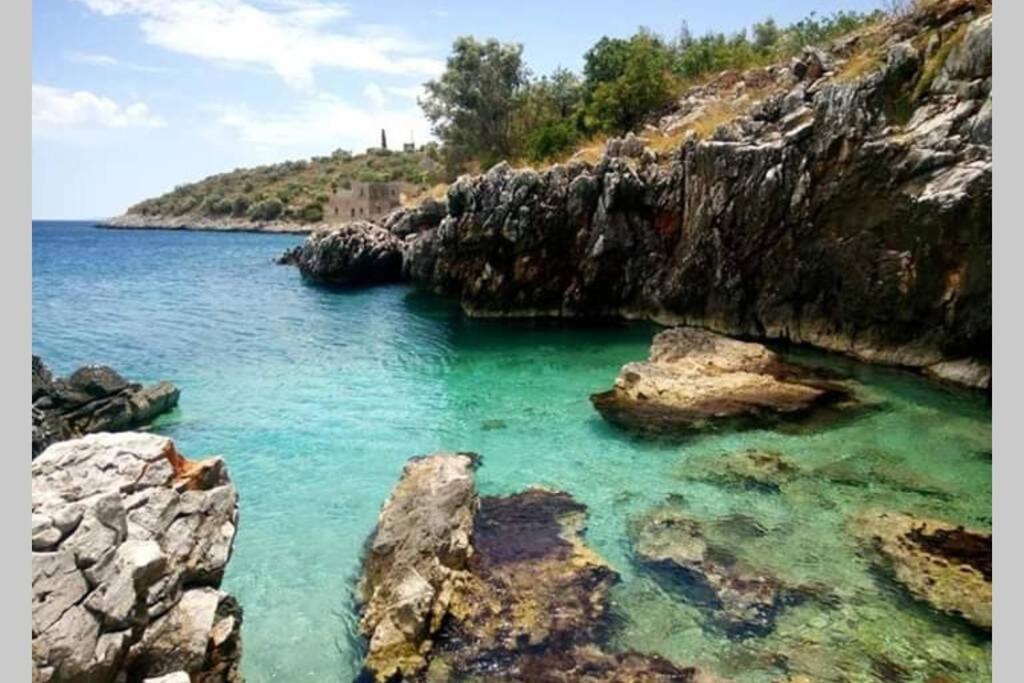 Villa Lagkadaki Sea View Argilia ภายนอก รูปภาพ