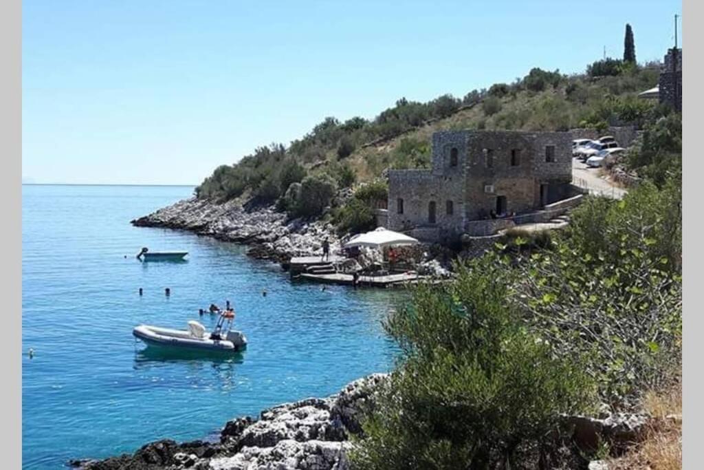 Villa Lagkadaki Sea View Argilia ภายนอก รูปภาพ