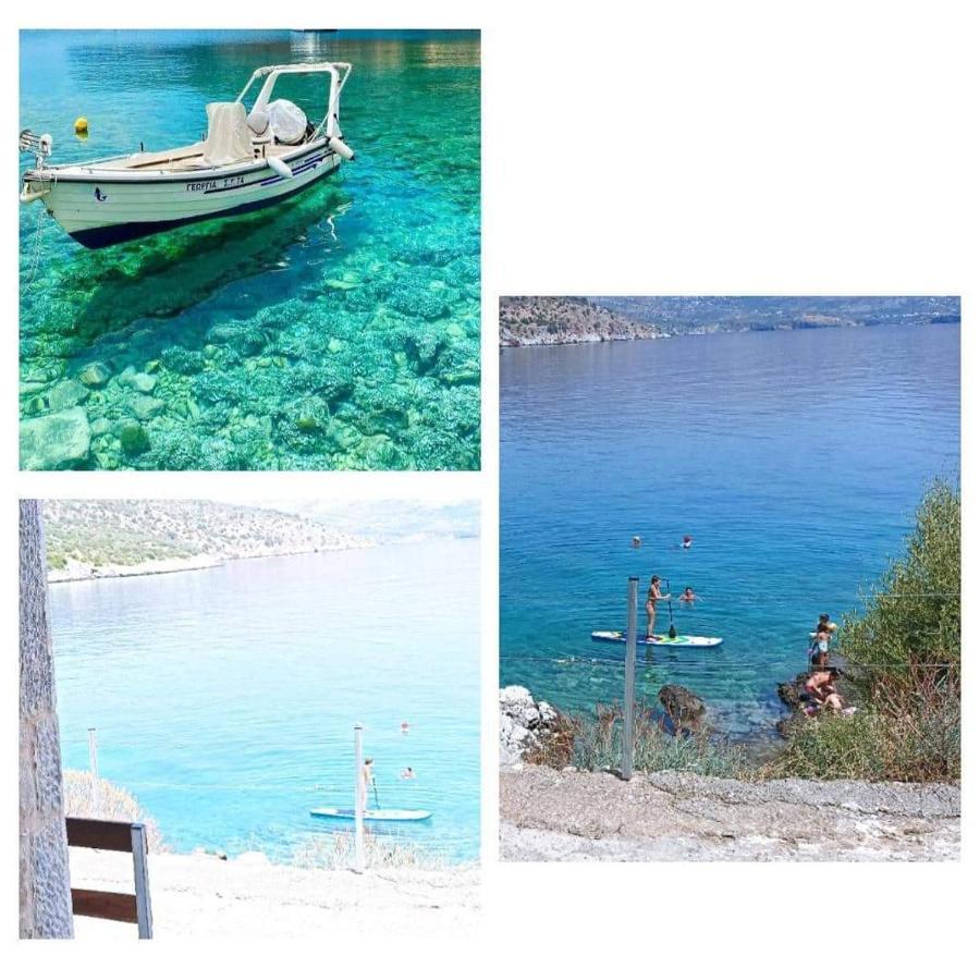 Villa Lagkadaki Sea View Argilia ภายนอก รูปภาพ